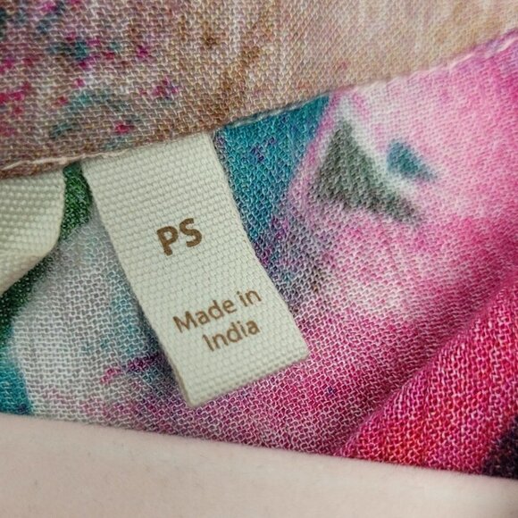 Soft Surroundings Italian Dreams Tiered Maxi Dress PS 3DB44 - Picture 6 of 8